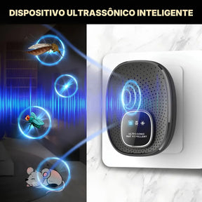 Dispositivo Ultrassônico Inteligente Repelente de Roedores | Innova Fácil