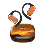 Fone Bluetooth Miniso MS185 com Estojo de Areia Movediça e Bateria de 40h | Innova Fácil