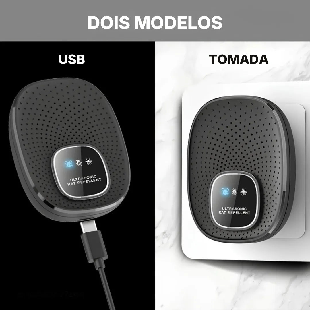 Dispositivo Ultrassônico Inteligente Repelente de Roedores | Innova Fácil