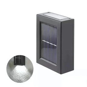 Luz Solar LED para Cerca com Sensor de Luz e Energia Solar | Innova Fácil
