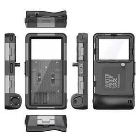 Capa de Mergulho A Prova D'Agua Shellbox IP68 para Celular até 6,9" | Innova Fácil