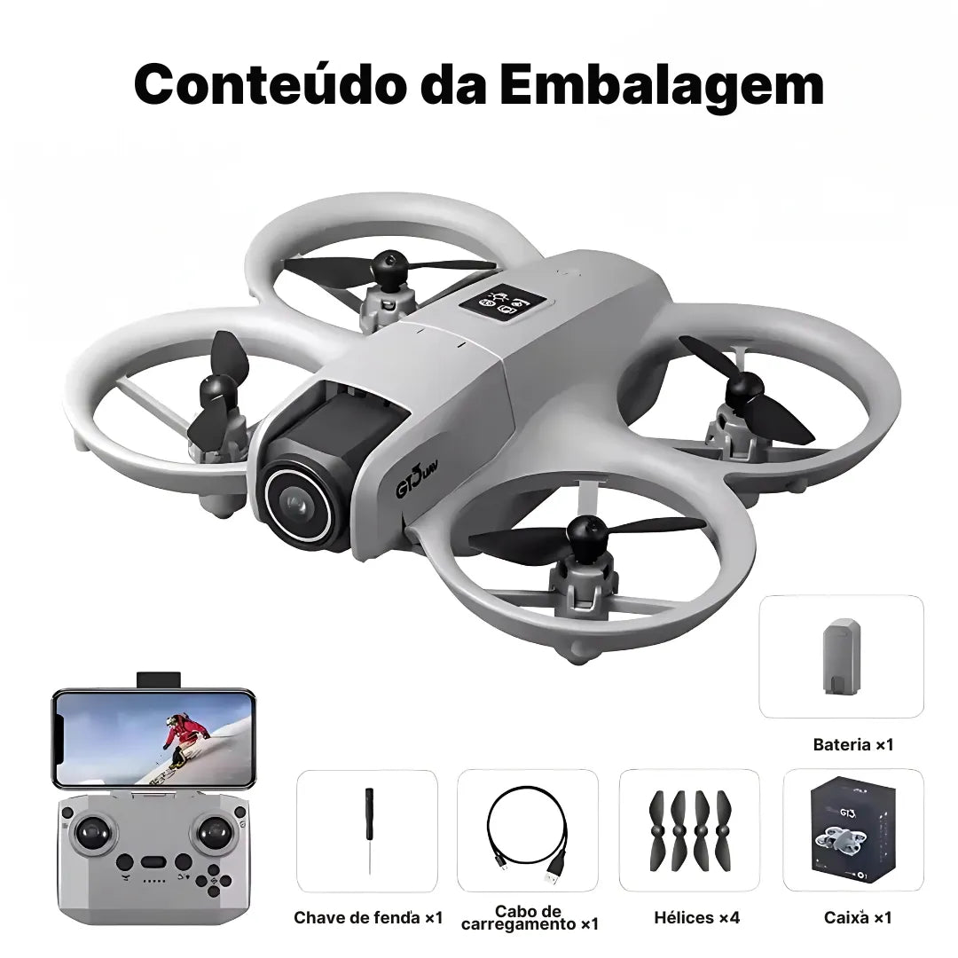 Drone GT3 8K Profissional | Innova Fácil