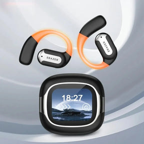 Fone Bluetooth Tradutor ERAZER XF32 Com I.A, Gancho Esportivo e Som OWS | Innova Fácil