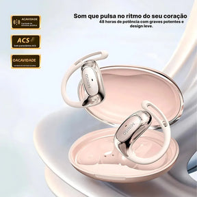 Fone Bluetooth Tradutor Com Controle De Toque E Tradutor Para 135 Idiomas