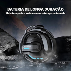 Fone Tradutor Bluetooth ERAZER X8 IA Open Ear com Tradução em Tempo Real e Bluetooth 5.4 | Innova Fácil