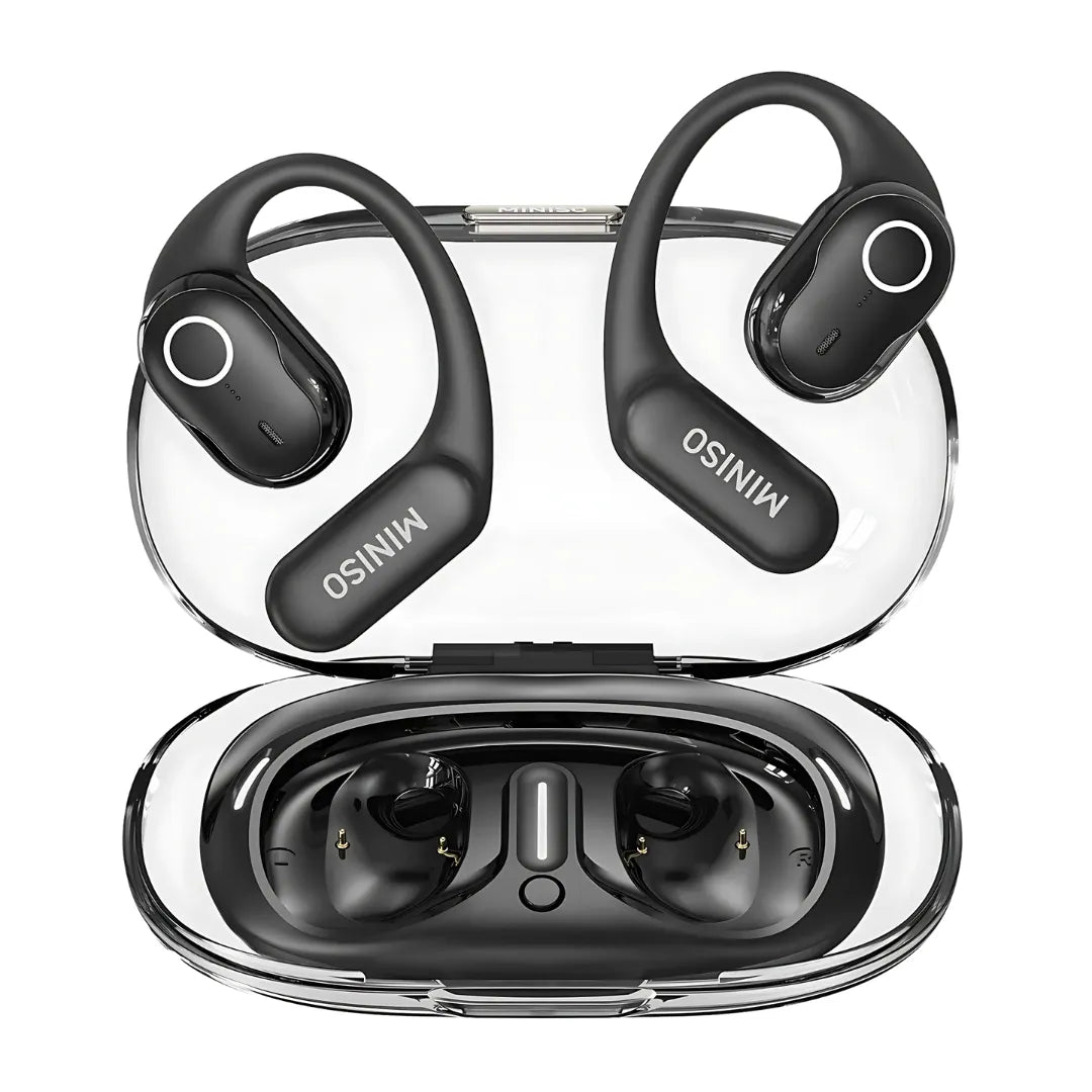 Fone Tradutor Bluetooth MINISO M63 com APP e Microfone | Innova Fácil