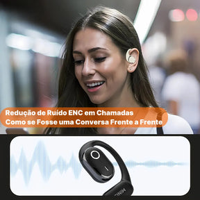 Fone Tradutor Bluetooth MINISO M63 com APP e Microfone | Innova Fácil