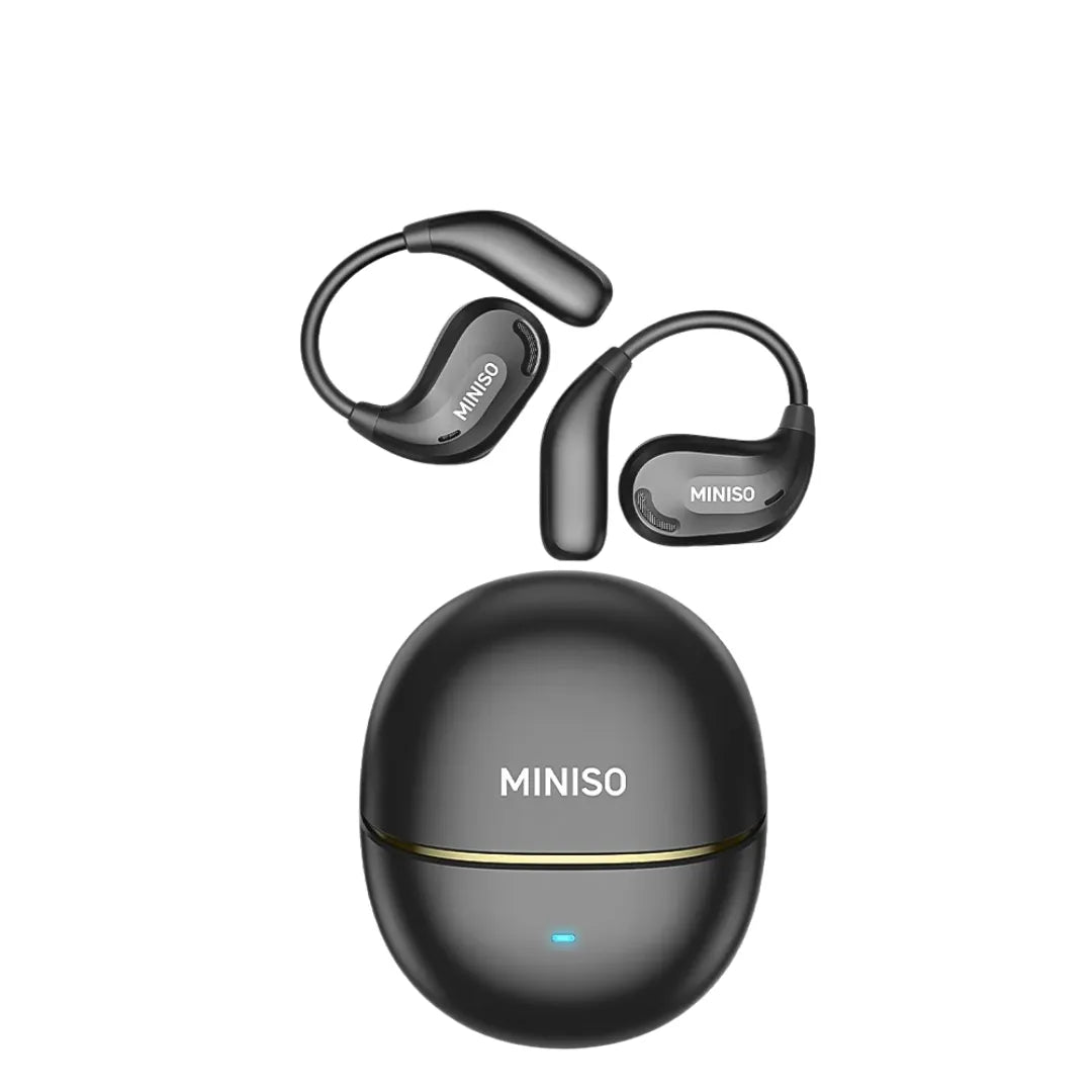 Fone Tradutor MINISO MS209 I.A Open Ear com 134 Idiomas e Design Ergonômico | Innova Fácil