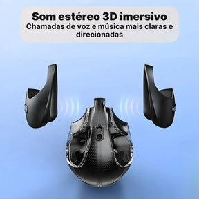 Fone Tradutor Miniso X15 Pro Bluetooth 5.4 + 144 Idiomas | Innova Fácil