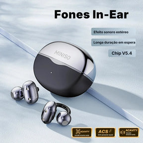 MINISO Fone Bluetooth Controle Touch