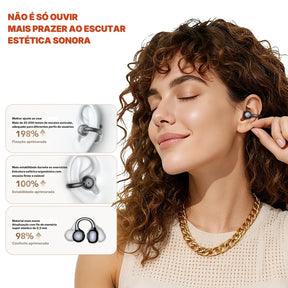 MINISO Fone Bluetooth Controle Touch