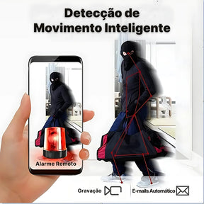 Mini Câmera Espiã A9 Com Visão Noturna e Detecção de Movimento | Innova Fácil
