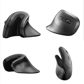 Mouse Ergonômico Vertical Sem Fio HandEase| Innova Fácil