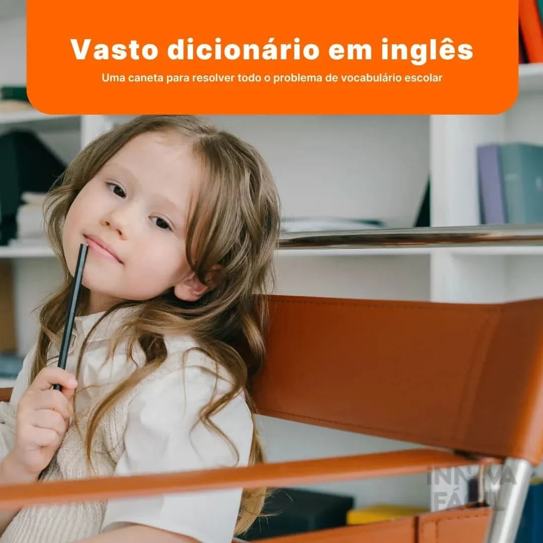 Smart Scan Tradutora – Caneta Inteligente Com Scanner e Áudio | Innova Fácil
