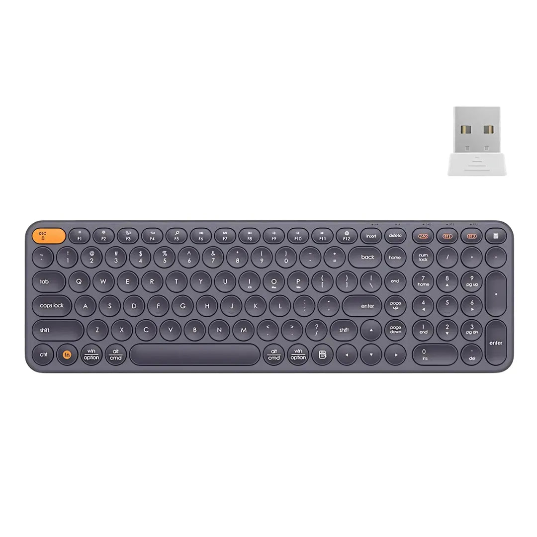 Teclado Numérico K01B Sem Fio 3 em 1  com Conexão Bluetooth | Innova Fácil