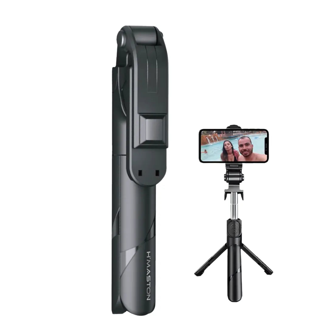 Tripé Pau De Selfie Bluetooth VistaGo Baseus Ajuste Telescópico E Rotação 360° | Innova Fácil