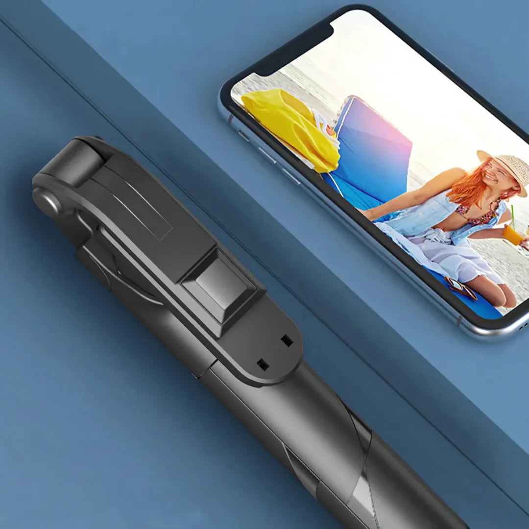 Tripé Pau De Selfie Bluetooth VistaGo Baseus Ajuste Telescópico E Rotação 360° | Innova Fácil