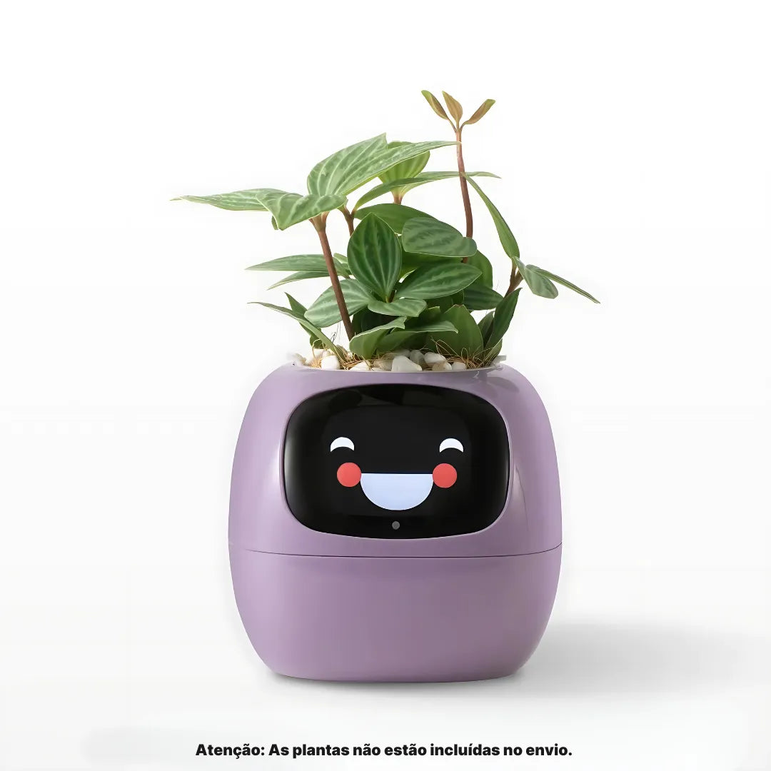Vaso Inteligente Com Tela IPS, Sensor 7 em 1 e App Tuya Smart Life | Innova Fácil